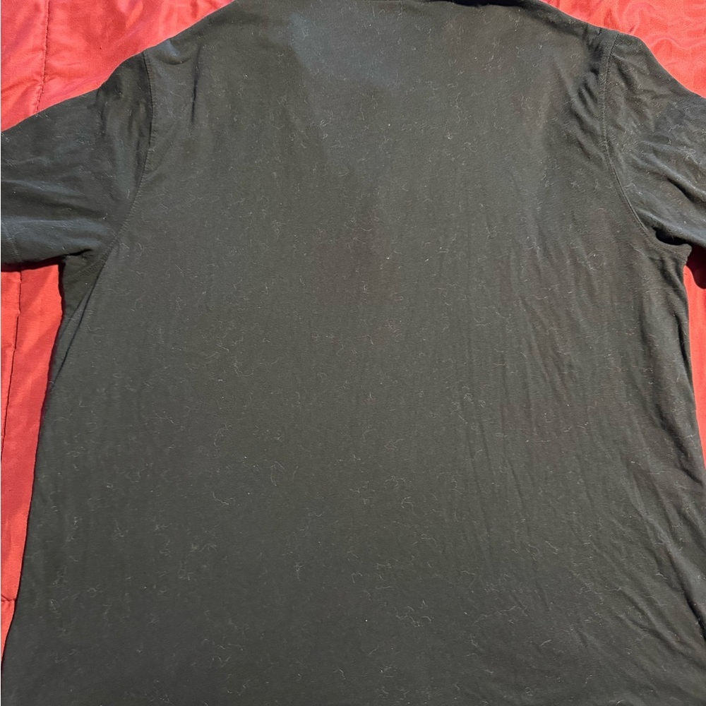 Old Navy Black Men's Polo Shirt - Picture 3 of 3